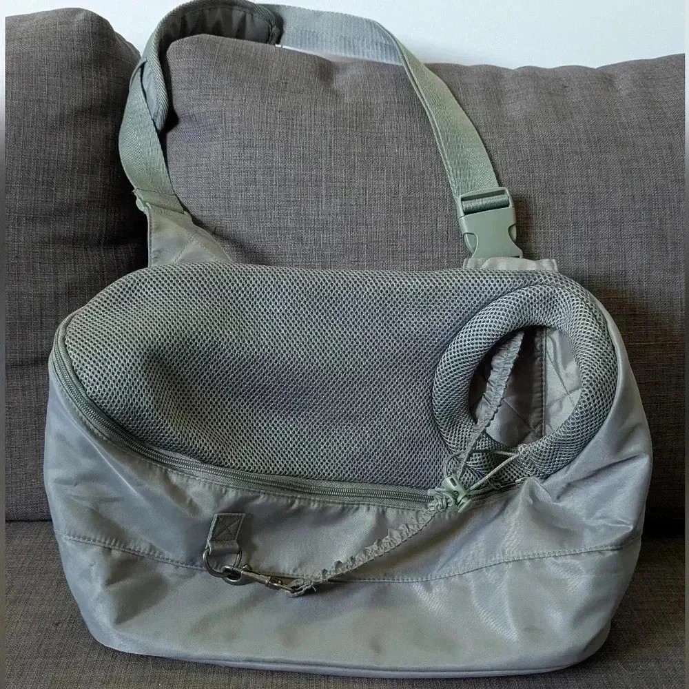 Top Paw® Sling Pet Carrier Sage Green